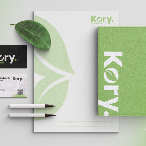 Kory GmbH Logo Branding SM Vision Werbeagentur